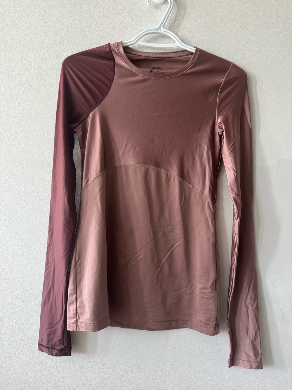 Nike Mauve Women’s Long Sleeve Performance Tee
